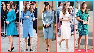 Most attractive & Brilliant Prince Walliam Princess Catherine of Wales Dresses style ideas of Wales