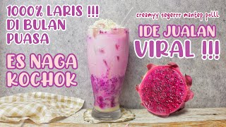 Resep Es Buah Naga Kocok Yang Enak