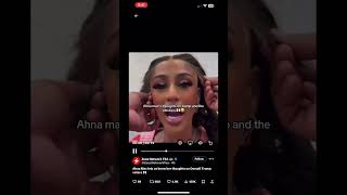 Ahna mac's thoughts on trump and the election 🗳️ subscribe for more #baddies #nttviral #viralvideo