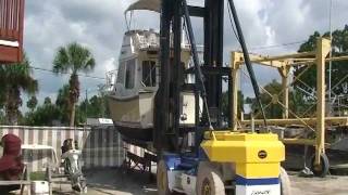 Boat Bottom Cleaning: Mischief Trawler: Back In The Water