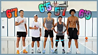 IT GOT CRAZY!! Intense 1v1 with PRO/D1 HOOPERS!!