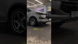 Modifikasi fitment terbaru Innova Reborn pakai velg racing ring 18 ADVAN GT LEBAR 9,5