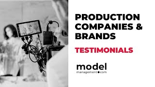 Why Production Companies & Brands use ModelManagement.com | ModelManagement.com