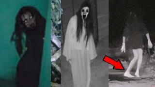 KUNTILANAK BUNGKUK DAN SOSOK BERJALAN MUNDUR | 5 PENAMPAKAN HANTU TERSERAM DAN TERJELAS