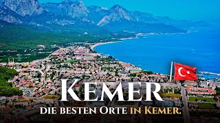 Erstaunliches Kemer in der Türkei: eine charmante Stadt an der Mittelmeerküste