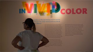 "In Vivid Color: Pushing the Boundaries of Perception in Contemporary Art" exhibition video