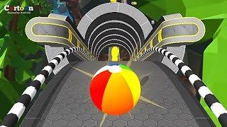 Rolling Ball Sky Escape - Gameplay SpeedRun All Levels 595