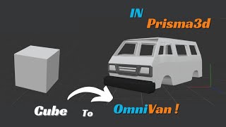 prisma3d : create omni van model in prisma3d || part-1|| #tutorial #prisma3d