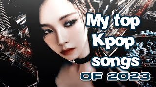 My top K-pop songs of 2023