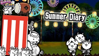 The Battle Cats - Summer Diary [Summer Break Cats]