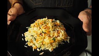 Orange and Star Anise Rice (Shirin Polo)