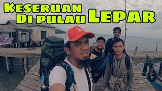 Mancing ikan gabus dan mancing di bagan bermalam di pulau Lepar Part 2