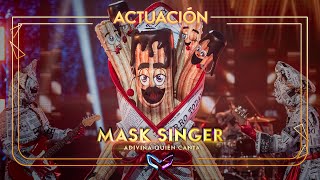 Churros canta 'Dile a los demás' | Mask Singer: Adivina quién canta