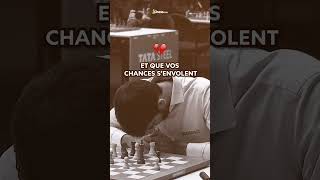 Les échecs, sport le plus cruel ? #echecs #chess #emotional