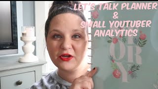 SMALL YOUTUBER ANALYTICS HAPPY PLANNER PLANNING AND STICKER GURU SUBSCRIPTION