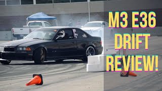 BMW E36 M3 DRIFT REVIEW!