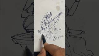 Woman sketch easy #artshorts #sketching #shortsfeed #drawing