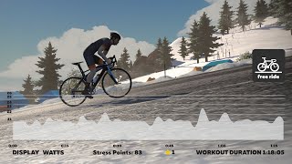 Mont Ventoux - Zwift Climbing for weight loss