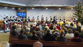 "The Flower of Scotland" - 1. Musikgottesdienst Kirche Wil/2018  Zurich Caledonian Pipe Band