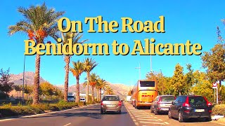 On The Road from Benidorm to Alicante