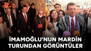 İmamoğlu'nun Mardin turundan görüntüler