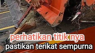 TRAKTOR NAIK TOWING ‼️ CARA AMAN MENAIKKAN TRAKTOR KUBOTA KE TOWING