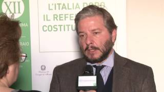 Gianpiero D'Alia: "Quale percorso possibile del regionalismo dopo referendum costituzionale?"