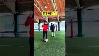 Quick turn skill tutorial 😱 | Sudden body faint🤯😱 |#shorts |#footballskills |#whatsappstatus ⚽⚽⚽