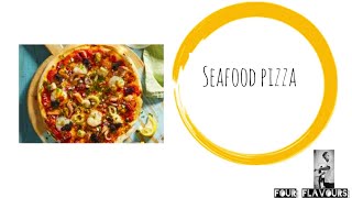 Seafood marinara pizza #pizza