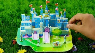 DIY Miniature Dollhouse Castle~Easy Dollhouse Crafts~Miniature Dollhouse Castle with Cardboard *New*