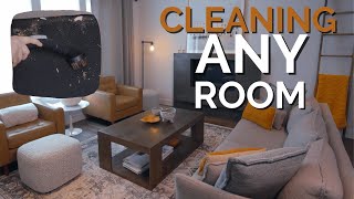 How to Properly Clean a Room | Top to Bottom, Left to Right