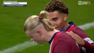 Erling Haaland Goal Vs Slovenia | Slovenia 1-4 Norway Highlights