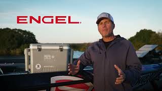 Engel Live Bait Pro Bait Cooler with Professional Angler Scott Martin