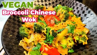 Vegan Wok Broccoli Fry 🌱🍜 Fast & Simple & DELICIOUS (Chinese recipe)