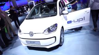 VW e-Golf and e-Up 2013