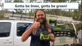 It's gotta be Imex - it's gotta be green!