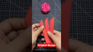 Cara Membuat Origami Bunga