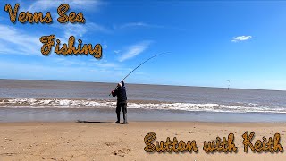 VERNS SEA FISHING | AT SANDILANDS SUTTON ON SEA ON THE LINCOLNSHIRE COAST WITH KEITH