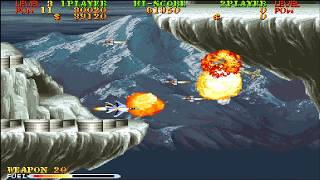 Carrier Air Wing (Arcade) "My Only 9 Coins" Arcade Gameplay