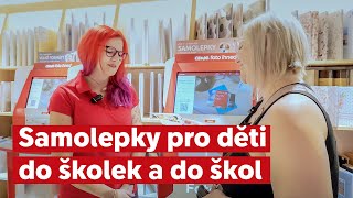 Samolepky do školky a školy