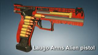 Laugo Arms Alien pistol. How it works | 3dGun