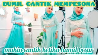 Bumil Cantik Mempesona || Hamil 9 Bulan Makin Cantik