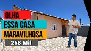 CASA COM 2 DORM APROXIMADAMENTE 900m DO MAR!!!!! Link na Descrição!!