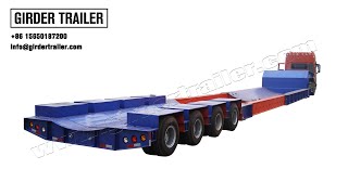 QINGDAO SHIYUN TRAILER CO.,LTD-Extendable Low Loader Trailer