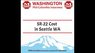 SR22 Cost in Seattle WA #SR22 #SR22Insurance #SR22Cost #Seattle #SeattleWA