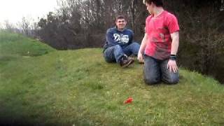 Paul and Gavin try hill rolling