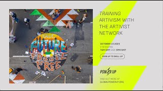 Power Up Artivism training