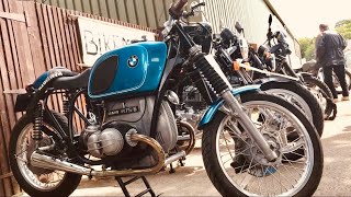 BMW R75/6 MOTORCYCLE FOR SALE Autojumble BIKE-MART & then VINCENT at ARDINGLY Vintage & Classic Show