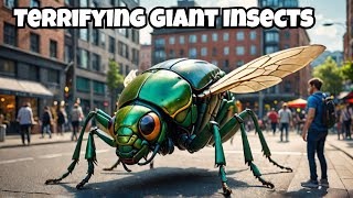 Insects That Would Be Terrifying If They Were Human-Sized!