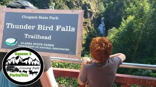 s3e2 Thunderbird Falls Chugiak Alaska hike